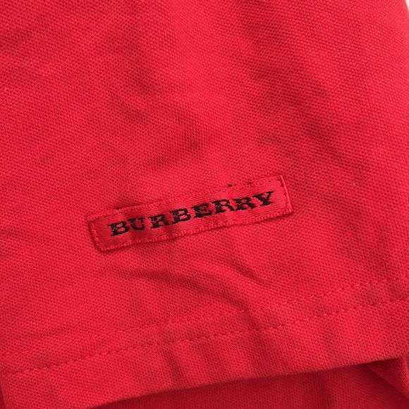 Burberry golf red polo shirt size small - Picture 4 of 7